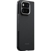 Pitaka Edge Case, galinis dėklas, juodas/pilkas tvilis - Google Pixel 11 Pro Fold