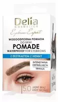 Delia DELIA Eyebrow Expert atsparus vandeniui antakių pomada 5.0 šviesiai ruda 7 g