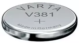Varta V381 – vienkartinė baterija – SR55 – sidabro oksidas (S) – 1,55 V – 1 vnt. – 45 mAh