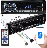 Automobilio radijo „Bluetooth“ USB „Aux SD“ 1 DIN garsiakalbio nuotolinio valdymo pultas