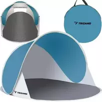 Lauko baldų komplektas Paplūdimio palapinė 145x100x70cm - turkio spalvos - pilka