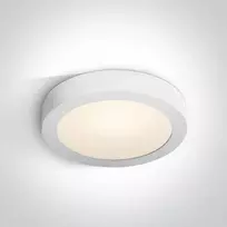 Lubinis šviestuvas 30W LED apvalus plafonas, baltas, 2700/3000/4000K, 62130F/W/V