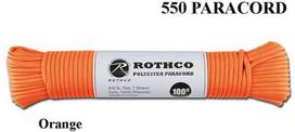 Rothco Virvutė 550 Paracord 30 m Oranžinis