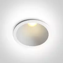 15W LED įleidžiamas šviestuvas, baltas, 3000/4000/5000K, 50°, 10115D/W/V