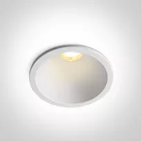 12W LED įleidžiamas šviestuvas, baltas, 3000/4000/5000K, 50°, 10112D/W/V