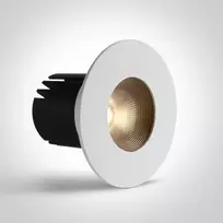 6,5W LED įleidžiamas šviestuvas, baltas, 3000/3500/4000K, dimeriuojamas, 10107HA/W/V