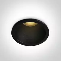 7W LED įleidžiamas šviestuvas, juodas, 3000/3500/4000K, 10107J/B/V