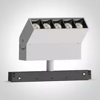 12W LED šviestuvas į magnetines sistemas MINI/MAXI/P&P, baltas, 3000/4000K, 48V, 38°, 42106AL/W/V