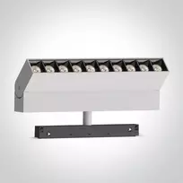 22W LED šviestuvas į magnetines sistemas MINI/MAXI/P&P, baltas, 3000/4000K, 48V, 38°, DALI, 42106BL/W/V
