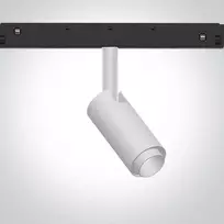 7W LED šviestuvas į magnetines sistemas MINI/MIDI/MAXI/P&P, baltas, 3000K, 48V, 10-38°, 42140/W/W