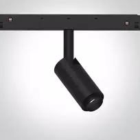 7W LED šviestuvas į magnetines sistemas MINI/MIDI/MAXI/P&P, juodas, 3000K, 48V, 10-38°, DALI, 42140L/B/W