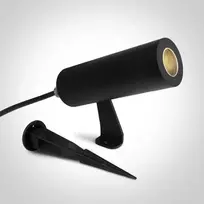 12W LED įsmeigiamas šviestuvas, juodas, 3000K, 36°, dimeriuojamas, IP65, 67538C/B/W