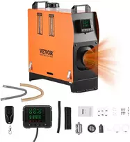 Dyzelinis šildytuvas 8 kW 12-24V, autonominis, su pulteliu, kemperiams, sunkvežimiams, valtims, žiemai
