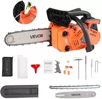 25cc benzininis pjūklas, 30.48 cm juosta, medienos pjovimui, galingas, nešiojamas, grandininis pjūklas, medžių genėjimui