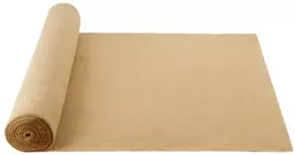 Natūralaus džiuto audeklo ritinys, 101.6 cm x 45.7 m, rankdarbiams, vestuvėms, kaimiškam dekorui, sodui, staltiesėms, maišams, dovanų pakavimui