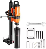 Deimantinė gręžimo mašina 3500W, 20-300mm, šlapiam/sausam gręžimui, betonui, gręžimo įrankis, šerdies gręžtuvas