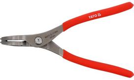 Išorinės lenktos circlip replės 225 mm, skirtos automobilių pramonei, 40-100 mm diapazonas, circlip replės