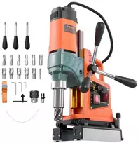 Magnetinis gręžtuvas 1400W, 0-850 aps./min., 11 grąžtų, metalui, galingas, profesionalus
