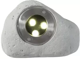 3W LED pastatomas lauko šviestuvas - prožektorius PORTO, pilkas, 3000K, IP65, 4327900