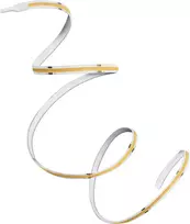 1W/m LED COB juosta, 5V, 3000K, IP20, 1.5m, su USB jungtimi