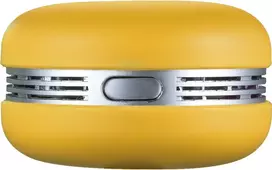 1,75W LED šviestuvas - garsiakalbis SMART MACARON, oranžinis, su baterija, dimeriuojamas