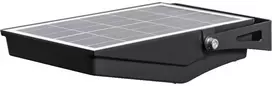 10W LED prožektorius ENDURA, juodas, 4000K, su saulės baterija ir judesio davikliu, IP65