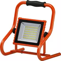 20W LED prožektorius su stovu WORKLIGHTS, oranžinis, 4000K, su baterija, IP44