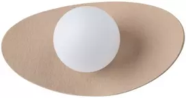 Sieninis šviestuvas PEARL, G9, smėlio sp.