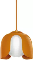 Pakabinamas šviestuvas COROLLE, E27, oranžinis