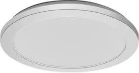 Lubinis šviestuvas 22W LED paviršinis vonios šviestuvas ORBIS DISC, chromo sp., 3000/4000K, IP44
