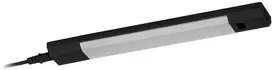 4W LED paviršinis linijinis šviestuvas LINEAR, juodas, 3000/4000/6500K, dimeriuojamas, su judesio davikliu