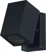 Sieninis šviestuvas Sieninis lauko šviestuvas ENDURA CLASSIC CUBE, GU10, juodas, IP44