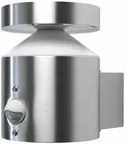 Sieninis šviestuvas 6W LED sieninis lauko šviestuvas ENDURA STYLE, plieno sp., 3000K, su judesio davikliu, IP44