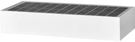 Sieninis šviestuvas 6W LED sieninis fasado šviestuvas ENDURA STYLE, baltas, 3000K, su saulės baterija ir judesio davikliu, IP65