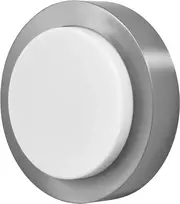 Sieninis šviestuvas 8W LED sieninis lauko šviestuvas ENDURA STYLE DISC, plieno sp., 3000K, IP44