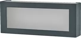 Sieninis šviestuvas 10W LED sieninis lauko šviestuvas ENDURA STYLE, tamsiai pilkas, 3000K, IP54