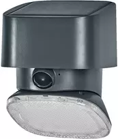 Sieninis šviestuvas 10,3W LED sieninis fasado šviestuvas ENDURA STYLE, tamsiai pilkas, 3000K, dimeriuojamas, su judesio davikliu ir saulės baterija
