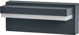 Sieninis šviestuvas 12W LED sieninis lauko šviestuvas ENDURA STYLE, tamsiai pilkas, 3000K, IP54