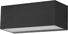Sieninis šviestuvas 12,5W LED sieninis lauko šviestuvas ENDURA STYLE, tamsiai pilkas, 3000K, IP65