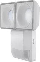 Sieninis šviestuvas 16W LED sieninis lauko šviestuvas ENDURA PRO, baltas, 4000K, su judesio davikliu, IP55