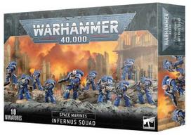 Games Workshop Warhammer 40,000: Space Marines Infernus Squad (10) – plastikinės miniatiūros