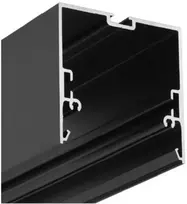 LED juostos profilis PHIL.V2, juodas, 3m