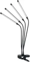 10W LED stalo šviestuvas augalų auginimui VITARO, juodas