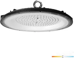100W LED UFO šviestuvas GRAZA, juodas, 4000K, IP65