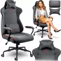 Biuro kėdė, ergonomiškas dizainas, reguliuojamas aukštis, su juosmens atrama, patogi stalo kėdė, vadovų kėdė