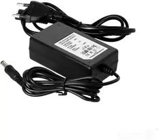24W LED maitinimo šaltinis su kištuku į lizdą, 24V, juodas, IP20