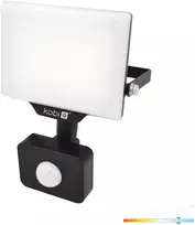 20W LED prožektorius su judesio davikliu DELYO MHNC, juodas, 6000K, IP54