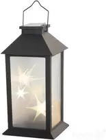 0,06W LED pastatomas lauko šviestuvas su saulės baterija CANDELIO, juodas, 2700K, IP44