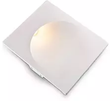 Įleidžiamo montavimo sieninis šviestuvas BIANCO, GU10, baltas
