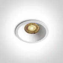 10W LED įleidžiamas šviestuvas, baltas, 3000/3500/4000K, su filtru nuo akinimo, 10110DH/W/V